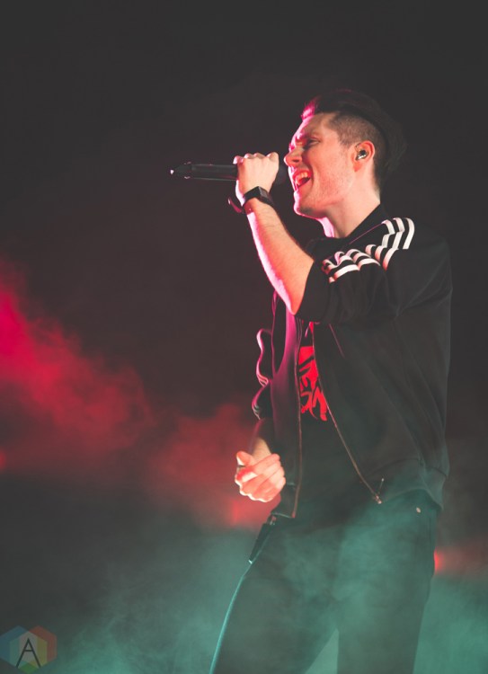 Bastille performs at the Air Canada Centre in Toronto on March 24, 2017. (Photo: Charito Yap/Aesthetic Magazine)