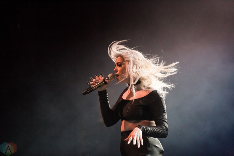 Bebe Rexha performs at the Phoenix Concert Theatre in Toronto on March 23, 2017. (Photo: Brandon Newfield/Aesthetic Magazine)