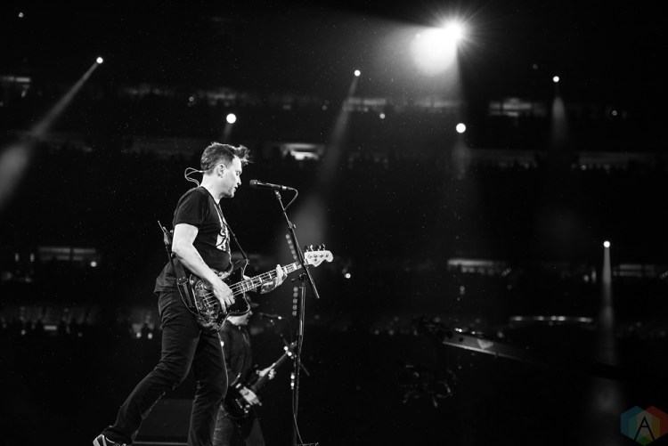 Blink-182 performs at NRG Park in Houston on March 23, 2017 during the Houston Rodeo. (Photo: Joey Diaz/Aesthetic Magazine)