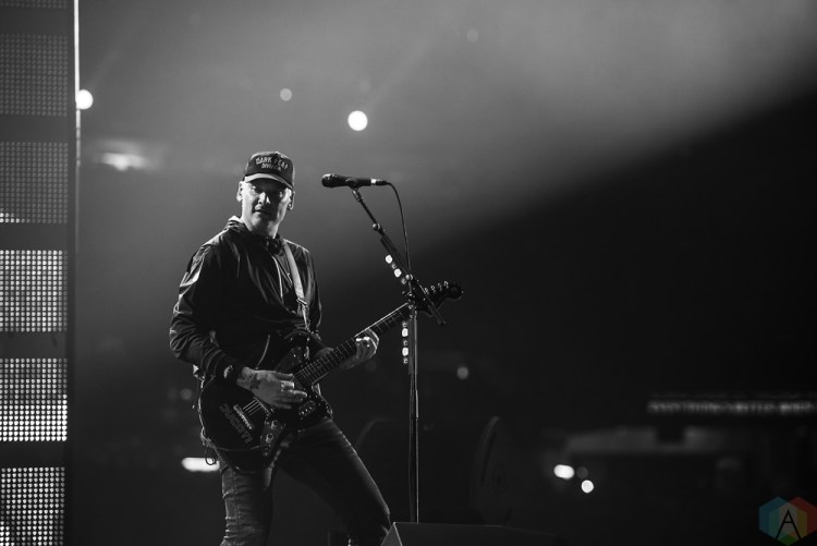 Blink-182 performs at NRG Park in Houston on March 23, 2017 during the Houston Rodeo. (Photo: Joey Diaz/Aesthetic Magazine)