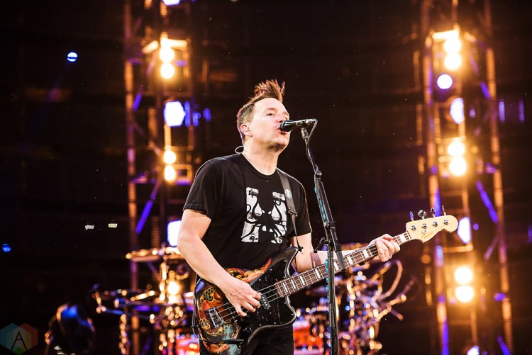 Blink-182 performs at NRG Park in Houston on March 23, 2017 during the Houston Rodeo. (Photo: Joey Diaz/Aesthetic Magazine)