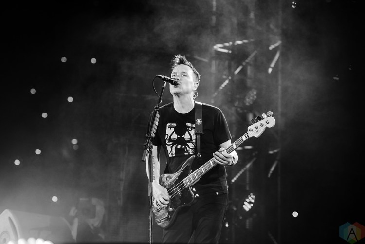 Blink-182 performs at NRG Park in Houston on March 23, 2017 during the Houston Rodeo. (Photo: Joey Diaz/Aesthetic Magazine)