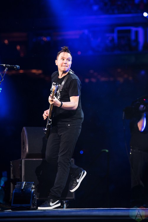 Blink-182 performs at NRG Park in Houston on March 23, 2017 during the Houston Rodeo. (Photo: Joey Diaz/Aesthetic Magazine)