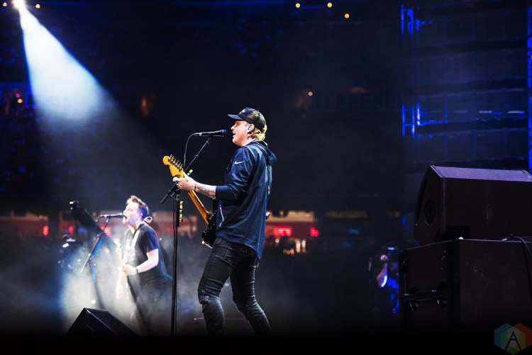 Blink-182 performs at NRG Park in Houston on March 23, 2017 during the Houston Rodeo. (Photo: Joey Diaz/Aesthetic Magazine)