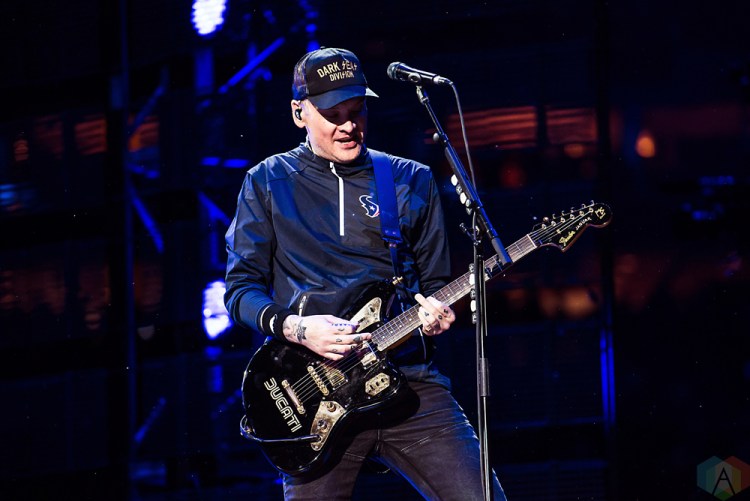 Blink-182 performs at NRG Park in Houston on March 23, 2017 during the Houston Rodeo. (Photo: Joey Diaz/Aesthetic Magazine)
