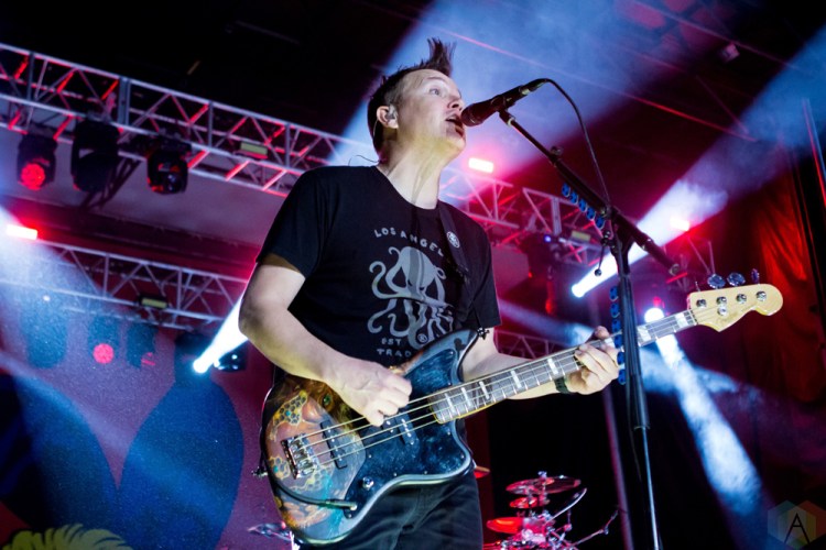 Blink-182 performs at the Kino Veterans Memorial Stadium in Tucson, AZ on March 26, 2017 during KFMA Day. (Photo: Meghan Lee/Aesthetic Magazine)