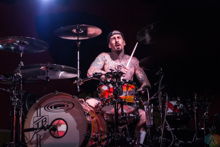 Blink-182 performs at the Kino Veterans Memorial Stadium in Tucson, AZ on March 26, 2017 during KFMA Day. (Photo: Meghan Lee/Aesthetic Magazine)