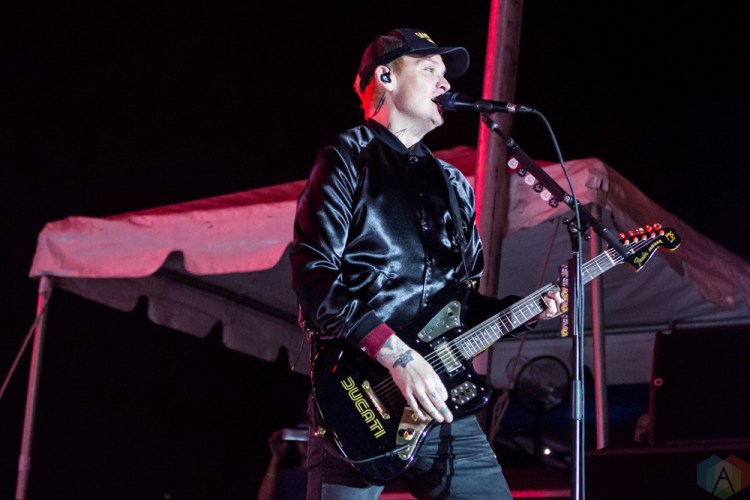 Blink-182 performs at the Kino Veterans Memorial Stadium in Tucson, AZ on March 26, 2017 during KFMA Day. (Photo: Meghan Lee/Aesthetic Magazine)