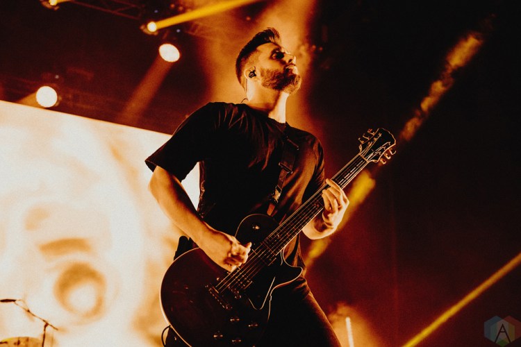 Bring Me The Horizon performs at Ricoh Coliseum in Toronto on March 15, 2017. (Photo: Francesca Ludikar/Aesthetic Magazine)