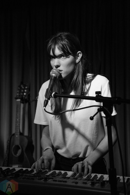 Charlotte Cardin performs at the Drake Hotel in Toronto on March 7, 2017. (Photo: Morgan Hotston/Aesthetic Magazine)