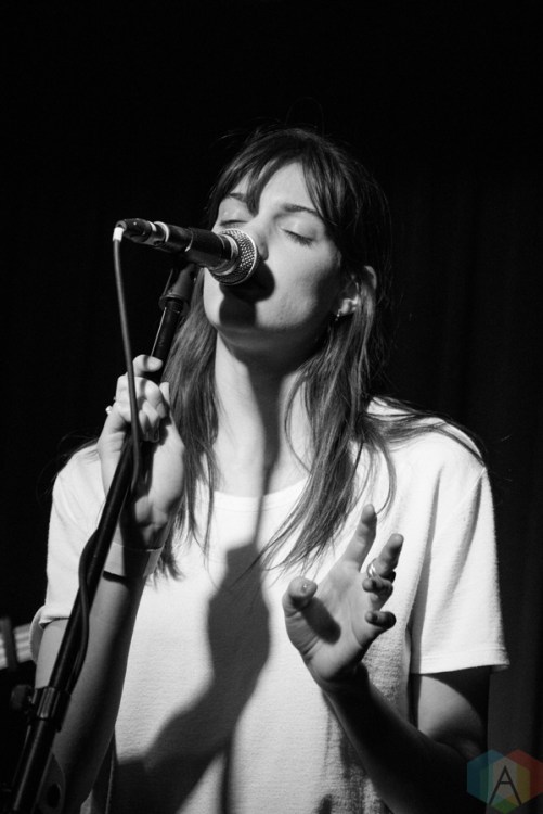 Charlotte Cardin performs at the Drake Hotel in Toronto on March 7, 2017. (Photo: Morgan Hotston/Aesthetic Magazine)