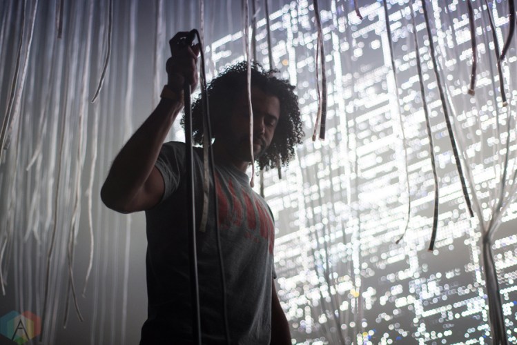 Clipping performs at Rebel in Toronto on March 13, 2017. (Photo: Morgan Hotston/Aesthetic Magazine)