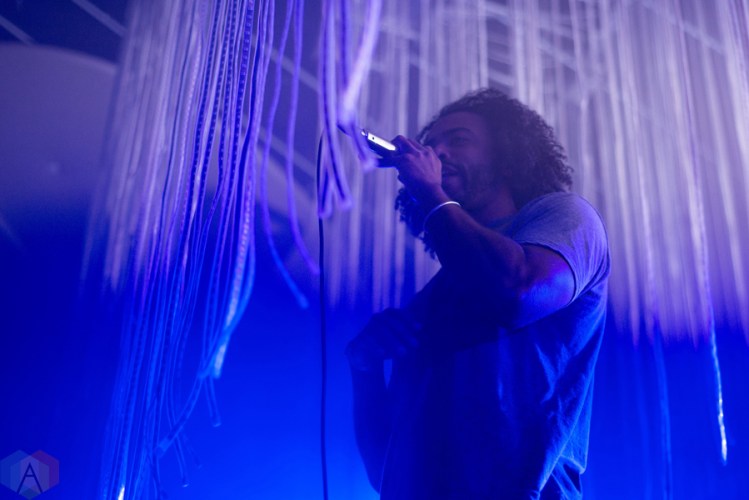 Clipping performs at Rebel in Toronto on March 13, 2017. (Photo: Morgan Hotston/Aesthetic Magazine)