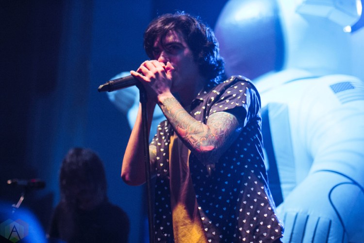 Crown The Empire performs at the Danforth Music Hall in Toronto on March 1, 2017. (Photo: Alyssa Balistreri/Aesthetic Magazine)