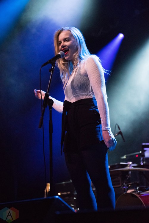 Dream Wife performs at the Fox Theater in Oakland, CA on March 22, 2017. (Photo: Steve Carlson/Aesthetic Magazine)
