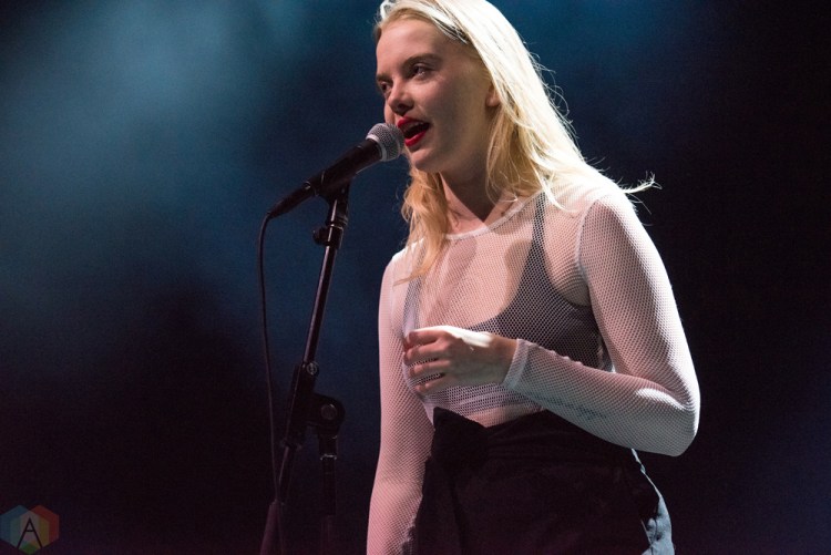 Dream Wife performs at the Fox Theater in Oakland, CA on March 22, 2017. (Photo: Steve Carlson/Aesthetic Magazine)