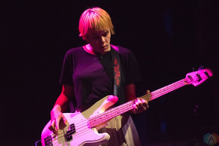 Dream Wife performs at the Fox Theater in Oakland, CA on March 22, 2017. (Photo: Steve Carlson/Aesthetic Magazine)