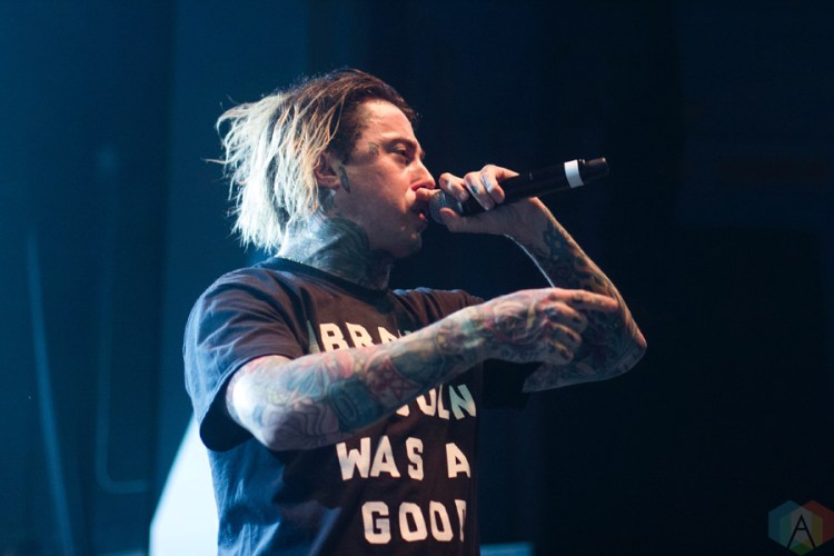 Falling In Reverse performs at the Danforth Music Hall in Toronto on March 1, 2017. (Photo: Alyssa Balistreri/Aesthetic Magazine)