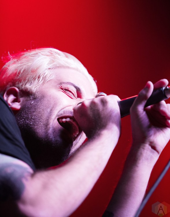 Glassjaw performs at Musink Festival at the OC Fair and Events Center in Costa Mesa, California on March 18, 2017. (Photo: Amanda Witt/Aesthetic Magazine)