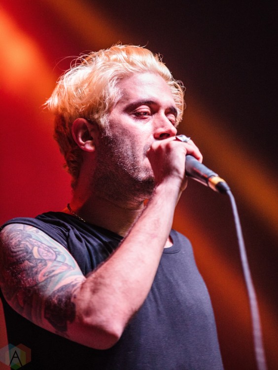 Glassjaw performs at Musink Festival at the OC Fair and Events Center in Costa Mesa, California on March 18, 2017. (Photo: Amanda Witt/Aesthetic Magazine)