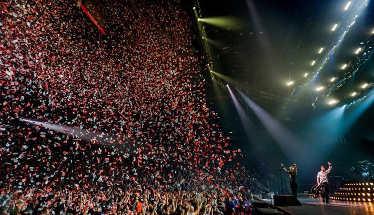 Green Day performs at FirstOntario Centre in Hamilton on March 20, 2017. (Photo: Lisa Mark/Aesthetic Magazine)