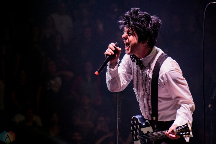 Green Day performs at FirstOntario Centre in Hamilton on March 20, 2017. (Photo: Lisa Mark/Aesthetic Magazine)