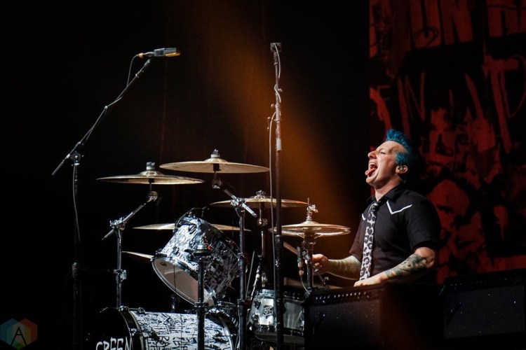 Green Day performs at FirstOntario Centre in Hamilton on March 20, 2017. (Photo: Lisa Mark/Aesthetic Magazine)