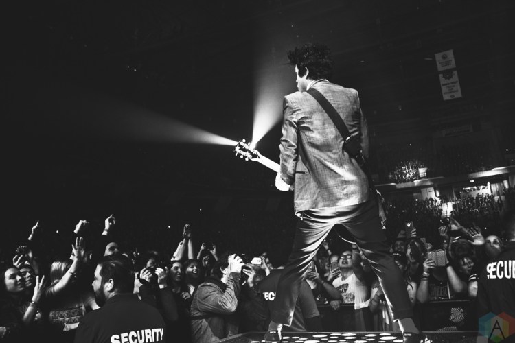 Green Day performs at FirstOntario Centre in Hamilton on March 20, 2017. (Photo: Adam Harrison/Aesthetic Magazine)