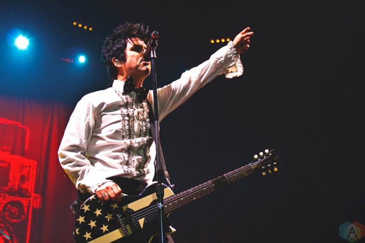 Green Day performs at FirstOntario Centre in Hamilton on March 20, 2017. (Photo: Adam Harrison/Aesthetic Magazine)
