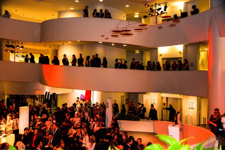 The 2017 Guggenheim Young Collectors Party at the Guggenheim Museum in New York City on March 9, 2017. (Photo: Alx Bear/Aesthetic Magazine)
