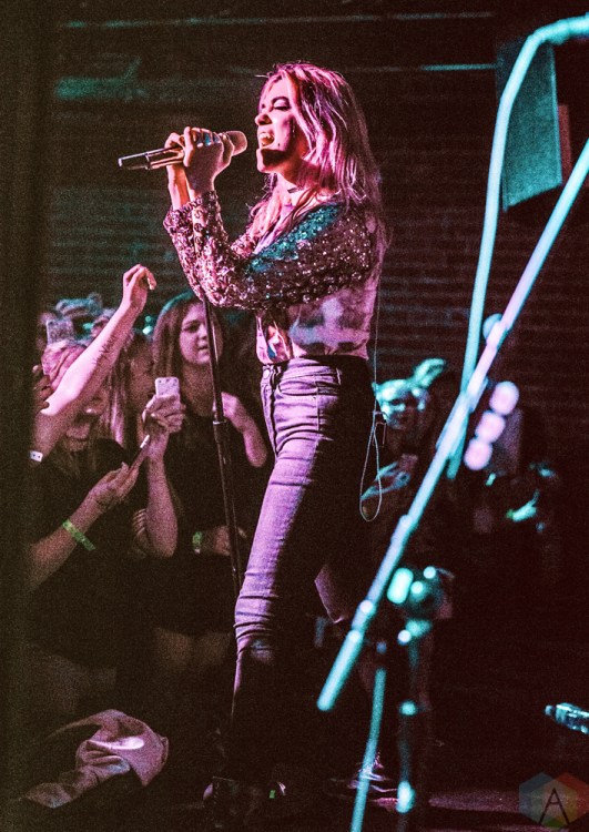 Hey Violet performs at the Shelter in Detroit on March 20, 2017. (Photo: Ciara Glagola/Aesthetic Magazine)