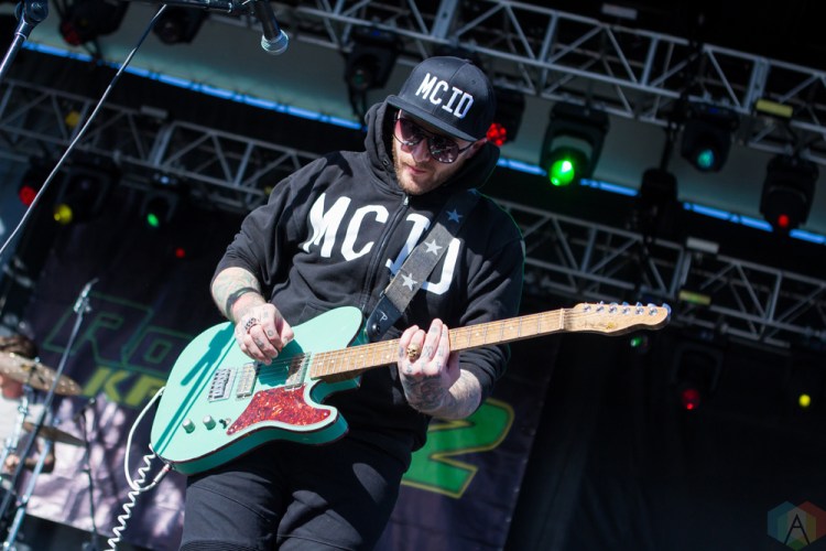 Highly Suspect performs at the Kino Veterans Memorial Stadium in Tucson, AZ on March 26, 2017 during KFMA Day. (Photo: Meghan Lee/Aesthetic Magazine)
