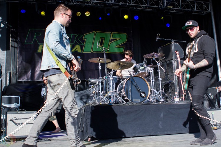 Highly Suspect performs at the Kino Veterans Memorial Stadium in Tucson, AZ on March 26, 2017 during KFMA Day. (Photo: Meghan Lee/Aesthetic Magazine)