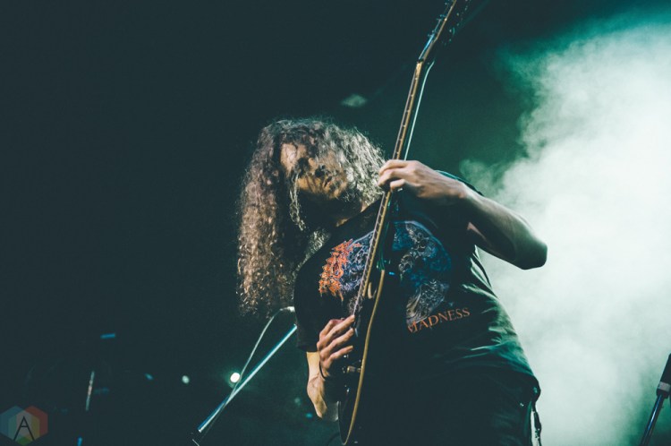 Horrendous performs at the Rickshaw Theatre in Vancouver on March 29, 2017 during the Decibel Magazine Tour. (Photo: Timothy Nguyen/Aesthetic Magazine)
