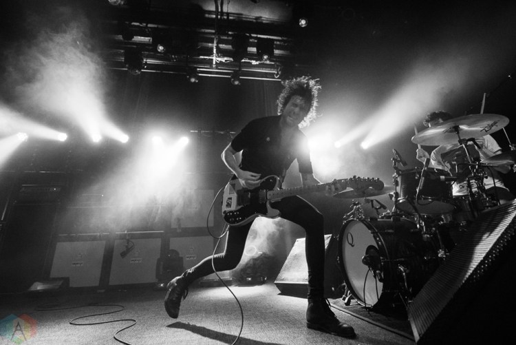 Japandroids perform at the Fillmore in San Francisco on March 14, 2017. (Photo: Steve Carlson/Aesthetic Magazine)