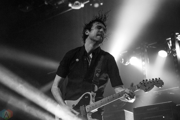 Japandroids perform at the Fillmore in San Francisco on March 14, 2017. (Photo: Steve Carlson/Aesthetic Magazine)
