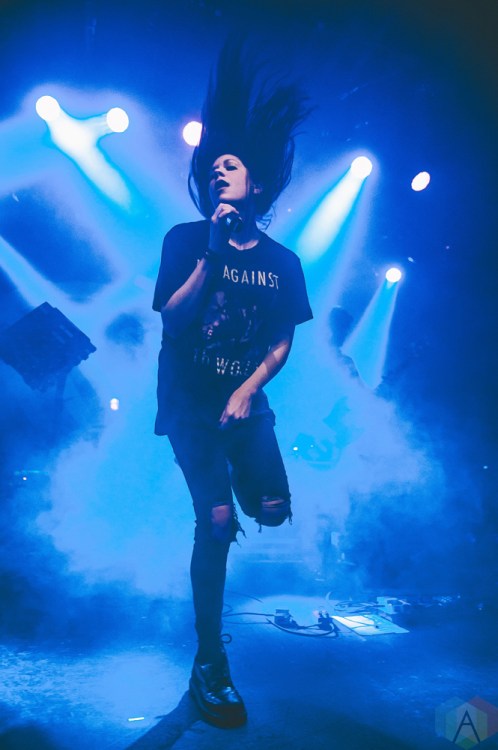 K. Flay performs at the Commodore Ballroom in Vancouver on March 25, 2017. (Photo: Timothy Nguyen/Aesthetic Magazine)