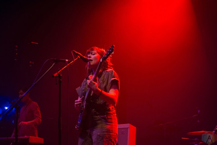 Little Scream performs at the Danforth Music Hall in Toronto on March 16, 2017. (Photo: Lucy Alguire/Aesthetic Magazine)