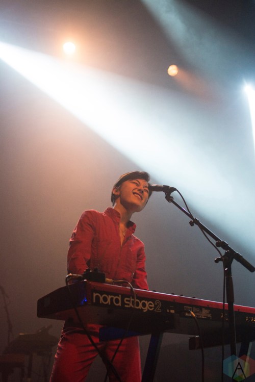 Little Scream performs at the Danforth Music Hall in Toronto on March 16, 2017. (Photo: Lucy Alguire/Aesthetic Magazine)