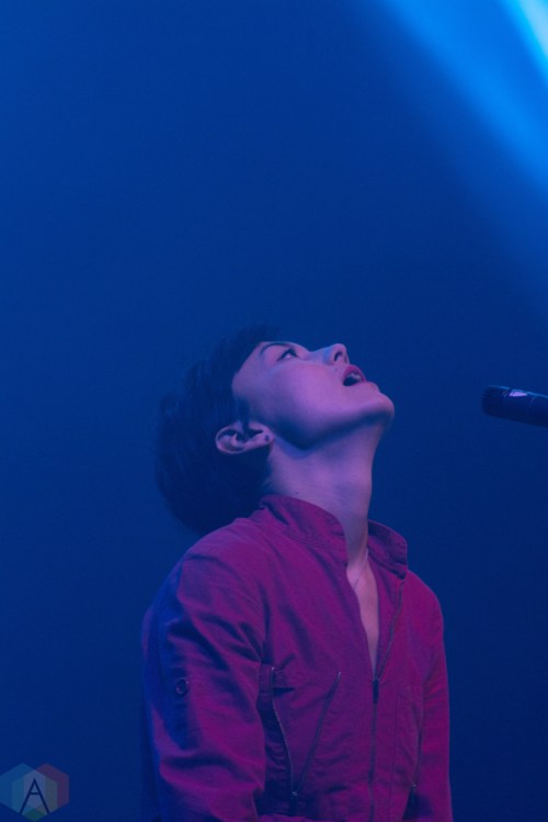 Little Scream performs at the Danforth Music Hall in Toronto on March 16, 2017. (Photo: Lucy Alguire/Aesthetic Magazine)