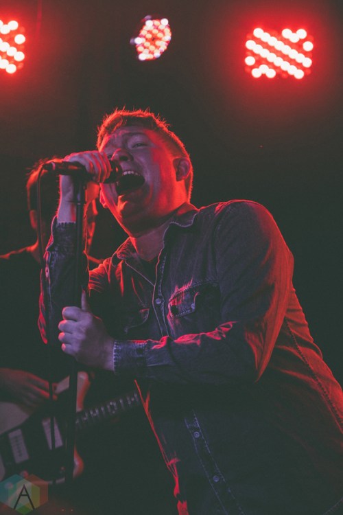 Los Campesinos performs at Velvet Underground in Toronto on March 5, 2017. (Photo: Rick Clifford/Aesthetic Magazine)