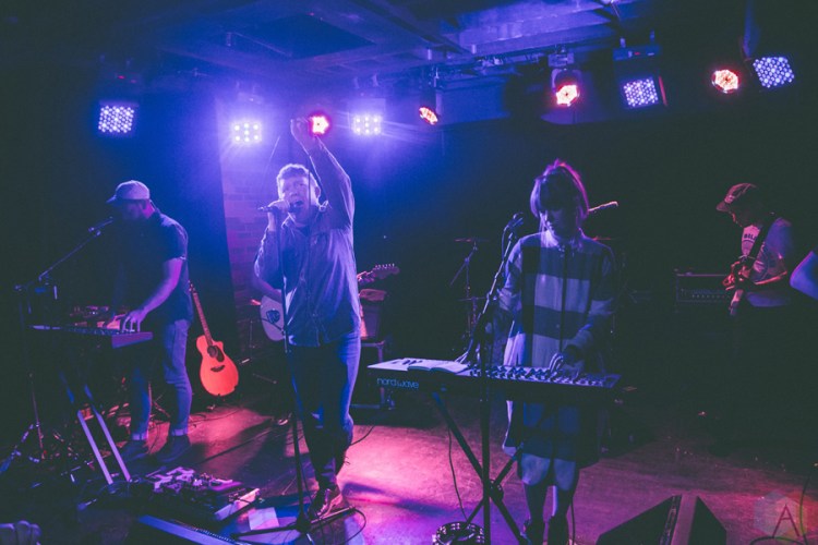 Los Campesinos performs at Velvet Underground in Toronto on March 5, 2017. (Photo: Rick Clifford/Aesthetic Magazine)