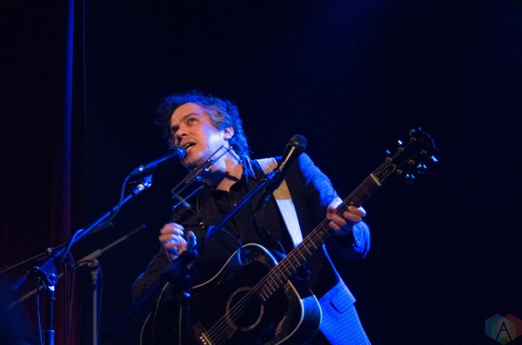 M. Ward performs at the Great Hall in Toronto on March 25, 2017. (Photo: Janine Wong/Aesthetic Magazine)