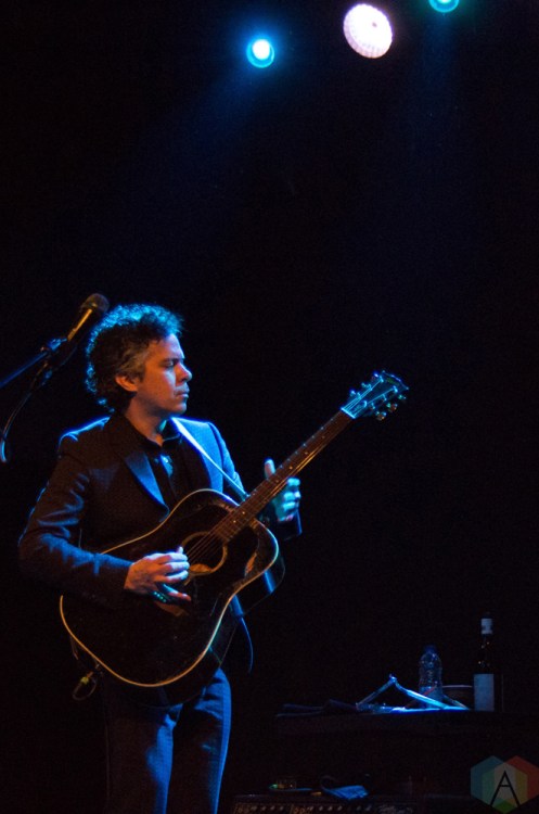 M. Ward performs at the Great Hall in Toronto on March 25, 2017. (Photo: Janine Wong/Aesthetic Magazine)