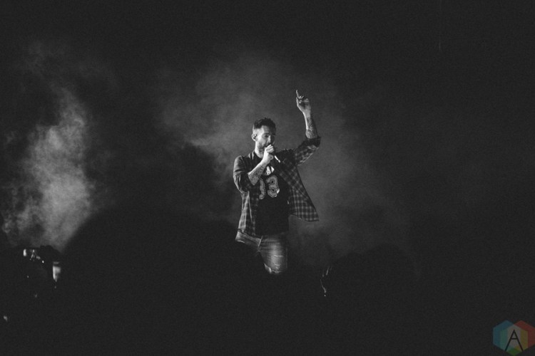 Maroon 5 performs at the FirstOntario Centre in Hamilton on March 1, 2017. (Photo: Stephan Ordonez/Aesthetic Magazine)