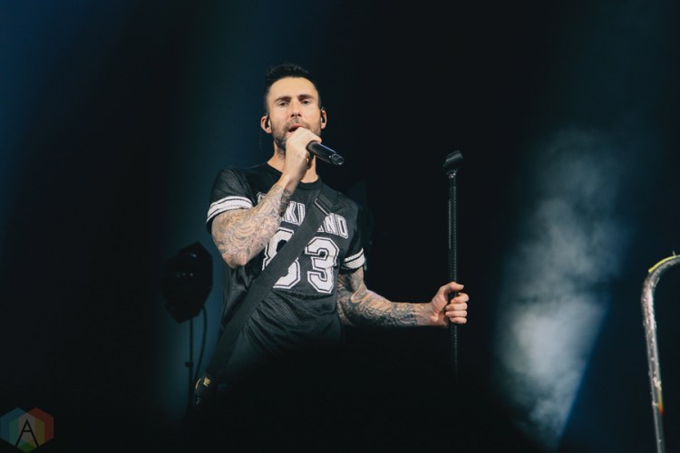 Maroon 5 performs at the FirstOntario Centre in Hamilton on March 1, 2017. (Photo: Stephan Ordonez/Aesthetic Magazine)