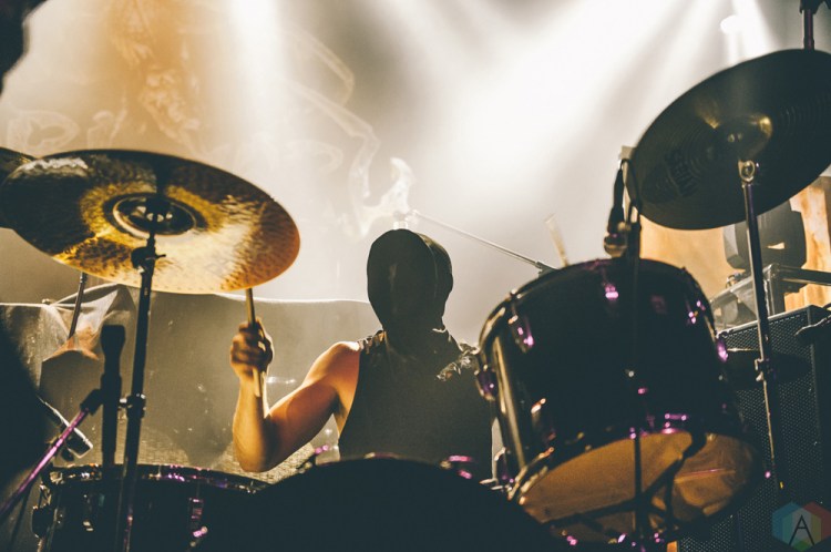 Midnight performs at the Rickshaw Theatre in Vancouver on March 29, 2017 during the Decibel Magazine Tour. (Photo: Timothy Nguyen/Aesthetic Magazine)