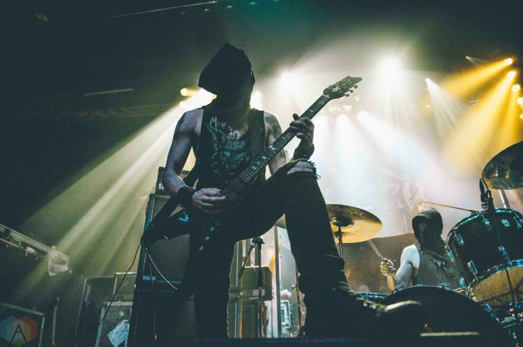 Midnight performs at the Rickshaw Theatre in Vancouver on March 29, 2017 during the Decibel Magazine Tour. (Photo: Timothy Nguyen/Aesthetic Magazine)