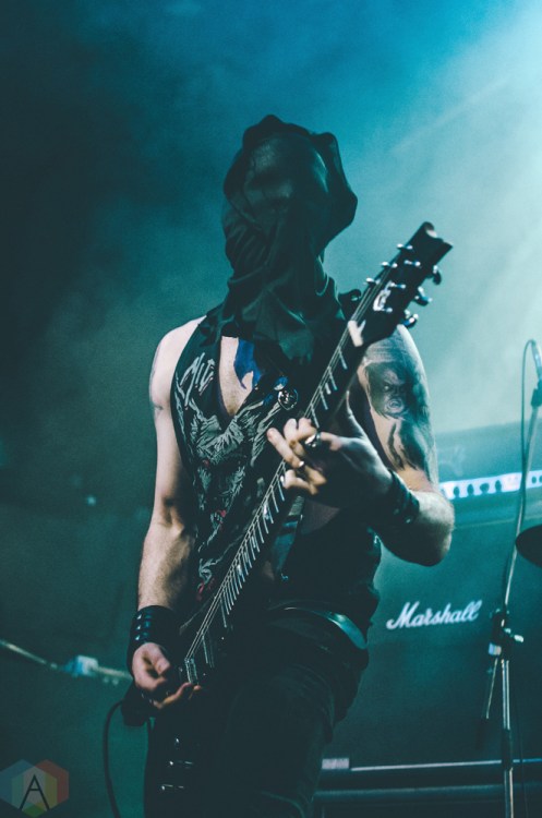 Midnight performs at the Rickshaw Theatre in Vancouver on March 29, 2017 during the Decibel Magazine Tour. (Photo: Timothy Nguyen/Aesthetic Magazine)