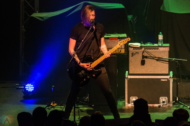 Mobina Galore performs at the Oshawa Music Hall in Oshawa, ON on March 18, 2017. (Photo: Tyler Roberts/Aesthetic Magazine)